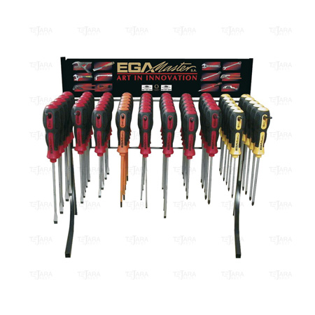 DISPLAY OF 56 SCREWDRIVERS MASTERTORK - EGA Master