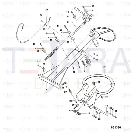 JCB Part No.# 4101/90200, ENGINE SPEED CONTR - JCB Spare Parts