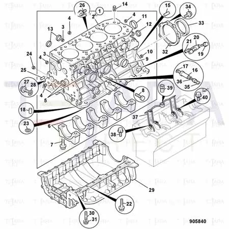 JCB Part No.# 716/30341, SENSOR -OIL PR - JCB Spare Parts