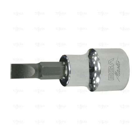 SOCKET BIT 1/4"- FLAT TIP 0,8 X 4 - EGA Master