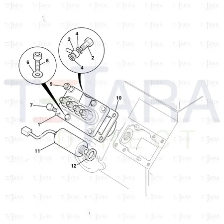JCB Part No.# 02/634917, Pump Fuel Injectio - JCB Spare Parts