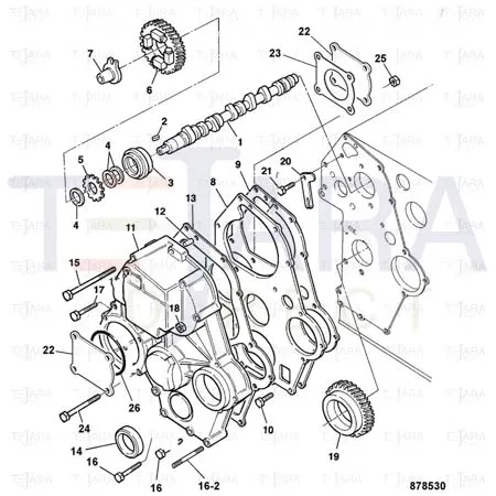 JCB Part No.# 02/630890, Pump - JCB Spare Parts
