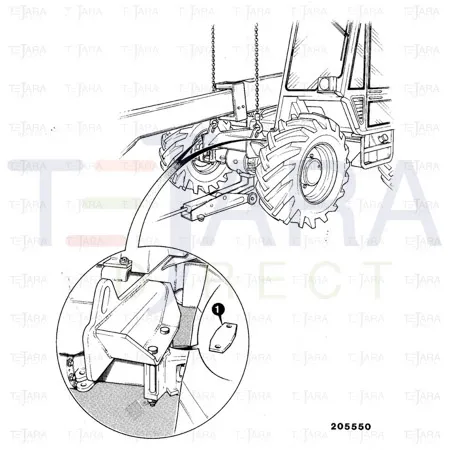 JCB Part No.# 157/30109, SHIM.AXLE.P36 1 & 3. - JCB Spare Parts
