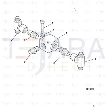 JCB Part No.# 1391/3211D, CAPSCREW - JCB Spare Parts