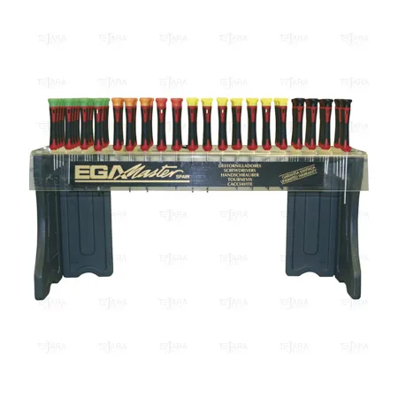 DISPLAY OF 100 SCREWDRIVERS MICROTRONIC - EGA Master