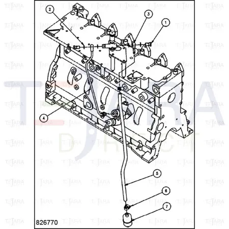JCB Part No.# 332/Y3299, Strainer Fuel - JCB Spare Parts