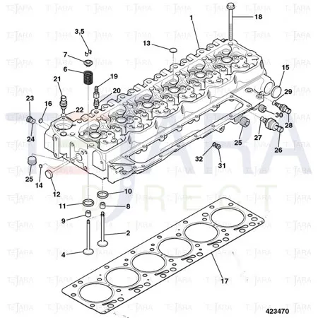 JCB Part No.# 02/910503, PLUG - JCB Spare Parts
