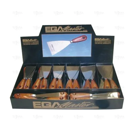 64 PCS. SCRAPERS DISPLAY STAND - EGA Master