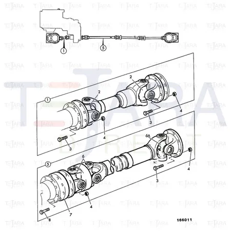 JCB Part No.# 914/30901, KIT SPIDER - JCB Spare Parts