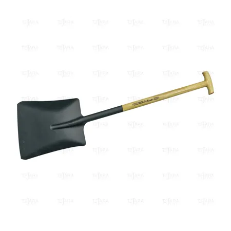 SQUARE SHOVEL Nº 2 325 X 250 X 1020 MM WITH "T" HANDLE - EGA Master