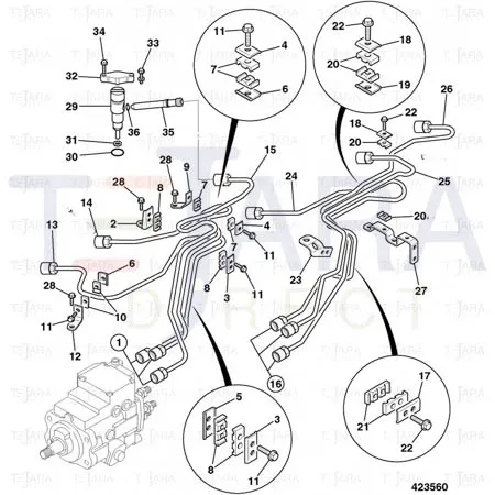 JCB Part No.# 02/910258, DAMPER - JCB Spare Parts