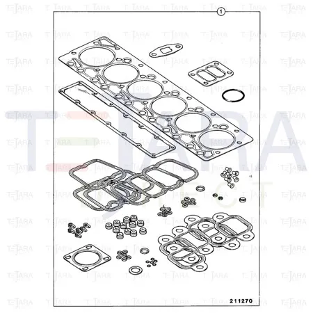 JCB Part No.# 02/911904, Seal - JCB Spare Parts