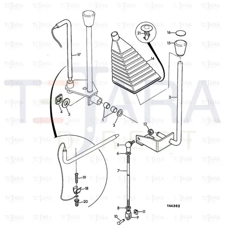 JCB Part No.# 913/02601,  CLEVIS L/H (P564) - JCB Spare Parts