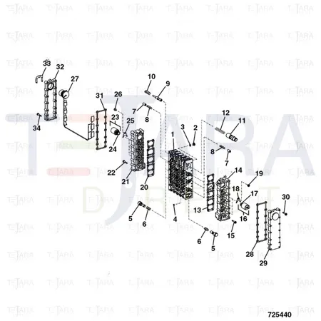 JCB Part No.# 331/42603, GASKET - JCB Spare Parts