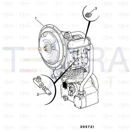 JCB Part No.# 10/907344, O RING - JCB Spare Parts