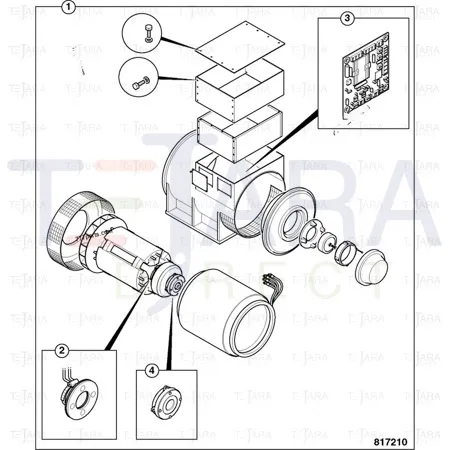 JCB Part No.# 321/10323, Regulator AS440 - JCB Spare Parts