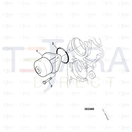 JCB Part No.# 826/10753, SCREW - JCB Spare Parts