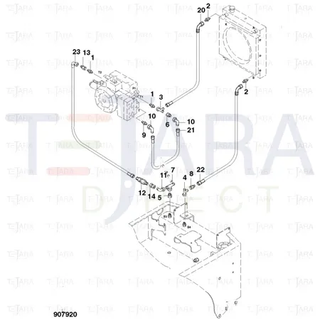 JCB Part No.# 2526/10913, Valve Check - JCB Spare Parts