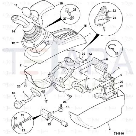 JCB Part No.# 589/10226, LIFT BAR CASTING - JCB Spare Parts
