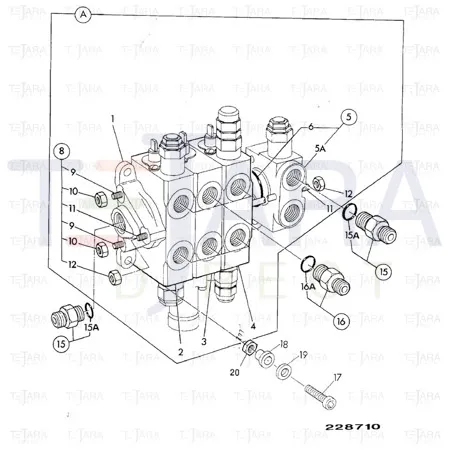 JCB Part No.# 823/00326, PLAIN WASHER M10 - JCB Spare Parts