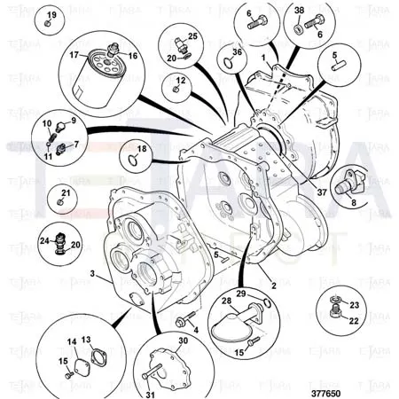 JCB Part No.# 828/10266, O' RING - JCB Spare Parts