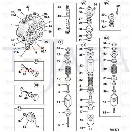 JCB Part No.# 25/221746, KIT - JCB Spare Parts