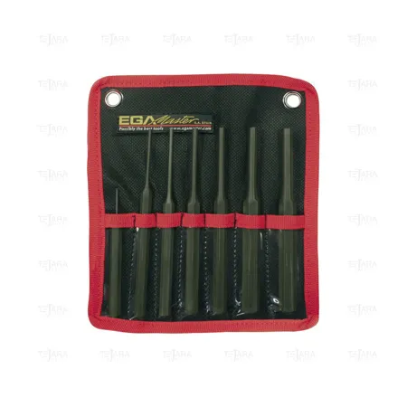 SET OF 7 PCS. PIN PUNCHES (OCTOGONAL) - EGA Master