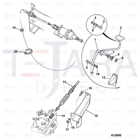 JCB Part No.# 823/00102, WASHER - JCB Spare Parts