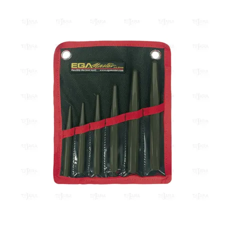 SET OF 6 PCS. CENTER PUNCHES (OCTOGONAL) - EGA Master