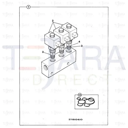 JCB Part No.# 25/983802, COIL 12V - JCB Spare Parts