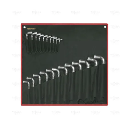 SET OF 22 ANGLED OPEN SOCKET WRENCHES 6 x 6 (8-32 MM) TITACROM® - EGA Master