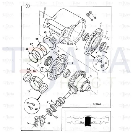 JCB Part No.# 828/00369, O RING 202-750-4470-99 - JCB Spare Parts