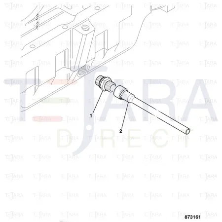 JCB Part No.# 332/C3428, OIL SUMP DRAINER - JCB Spare Parts