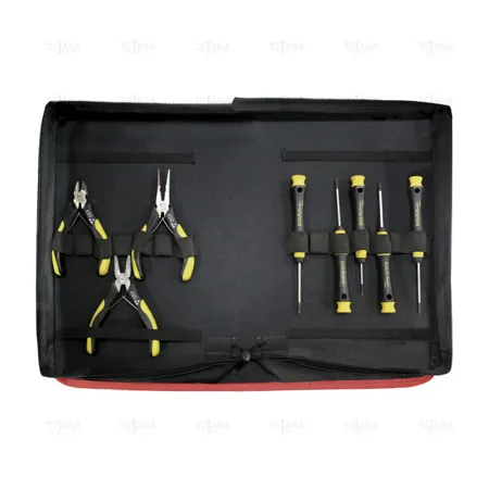 SET OF 3 ESD PLIER AND 5 ESD SCREWDRIVER - EGA Master