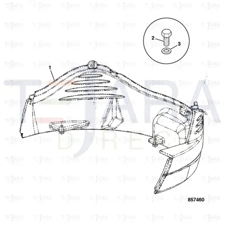 JCB Part No.# 1315/0810D, SET SCREW M20X40 - JCB Spare Parts
