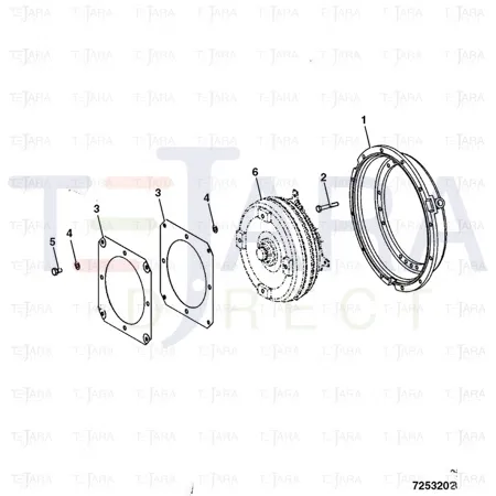 JCB Part No.# 04/600567, WASHER - JCB Spare Parts