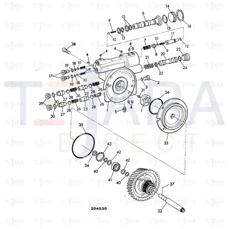 JCB Part No.# 10/907333, O RING - JCB Spare Parts