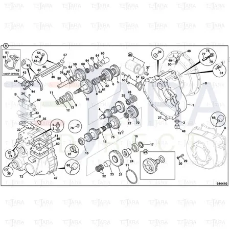 JCB Part No.# 459/50520, Synchroniser Assembly - JCB Spare Parts