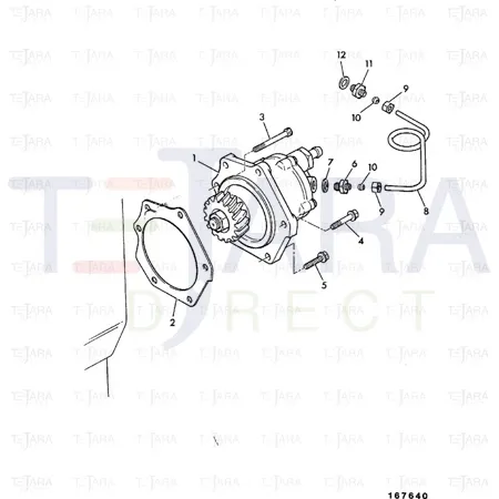 JCB Part No.# 15/909008, GASKET - JCB Spare Parts