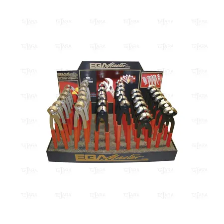 DISPLAY OF 36 TOWER PINCERS - EGA Master
