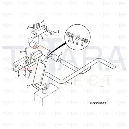 JCB Part No.# 980/89491, KIT-ROCKBREAKER 1CX BHL - JCB Spare Parts