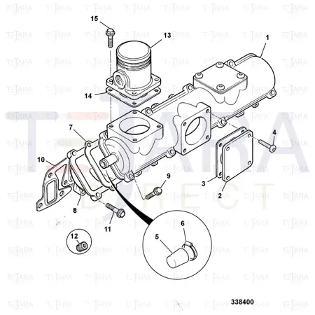 JCB Part No.# 02/202345, Plate cover - JCB Spare Parts