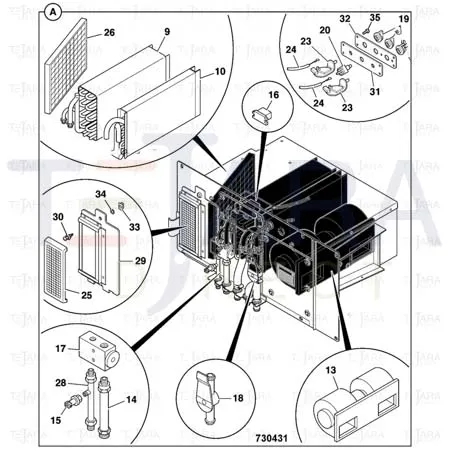 JCB Part No.# 332/C4777, TUBE - JCB Spare Parts