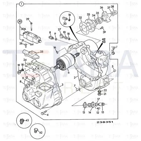 JCB Part No.# 701/41600, SWITCH - OIL PRESSURE - JCB Spare Parts