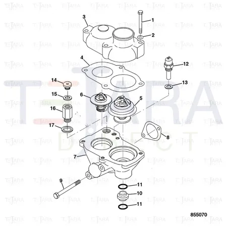 JCB Part No.# 02/950433, Plug - JCB Spare Parts