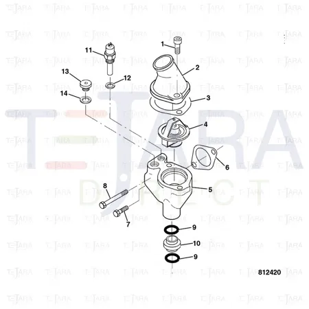 JCB Part No.# 02/950237, Sensor - JCB Spare Parts
