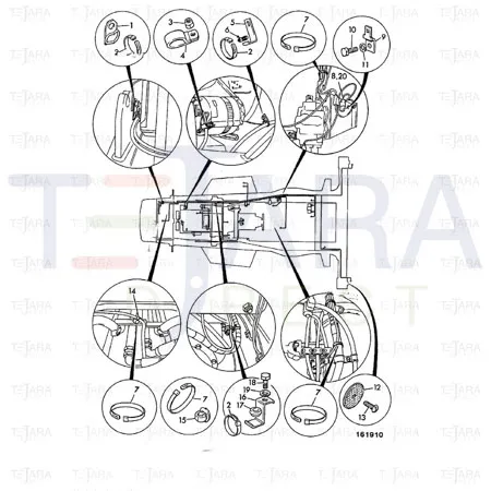JCB Part No.# 826/01267, SCREW - JCB Spare Parts