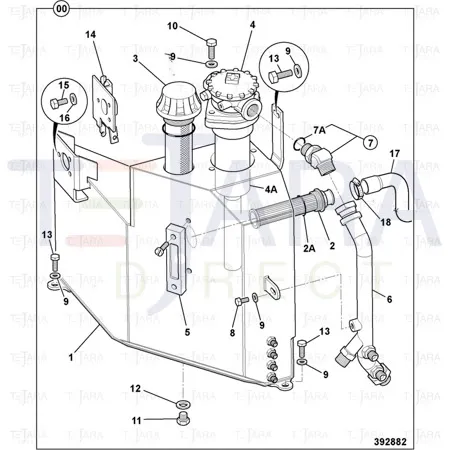 JCB Part No.# 123/00306, SIGHT GAUGE - JCB Spare Parts