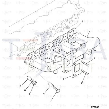 JCB Part No.# 02/802272, STUD - JCB Spare Parts