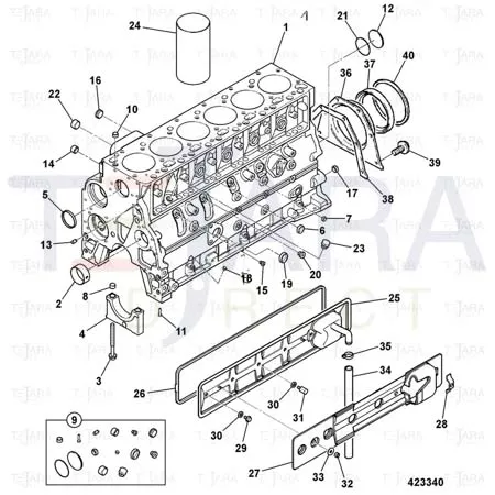 JCB Part No.# 02/910008, PLUG - JCB Spare Parts